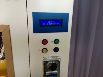 Süßwarenautomat - Candy Vending Machine mit Arduino - fremdgesteuert.net